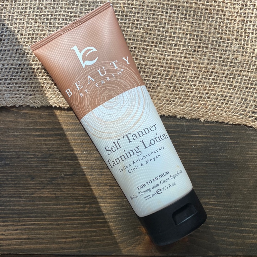 Beauty by Earth Self Tanner Tanning Lotion